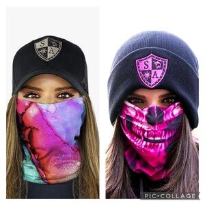 SA Brand UV Face Shield 2 Pack